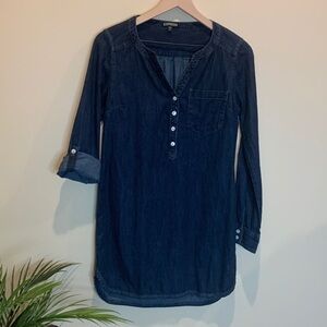 EXPRESS Denim shirt dress